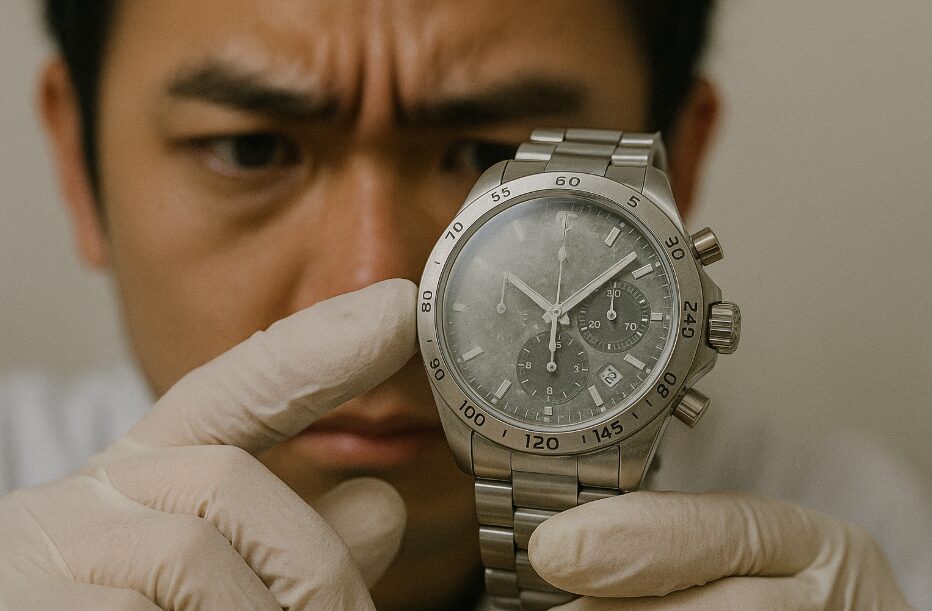 タグホイヤー修理後の内部の曇りトラブル