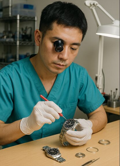 タグホイヤーのオーバーホールでウォッチホスピタルの活用法