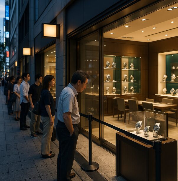 ロレックス 予約制度は抽選?先着順?