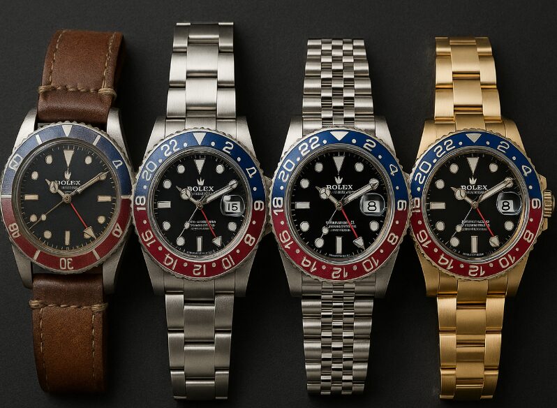 ロレックスのペプシと芸能人の愛用モデル一覧