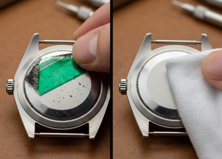 ロレックスを購入後の緑シールは剥がすべきか残すべきか