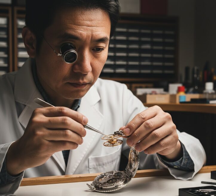 ロレックスの秒針が動かない時の修理費用と対策