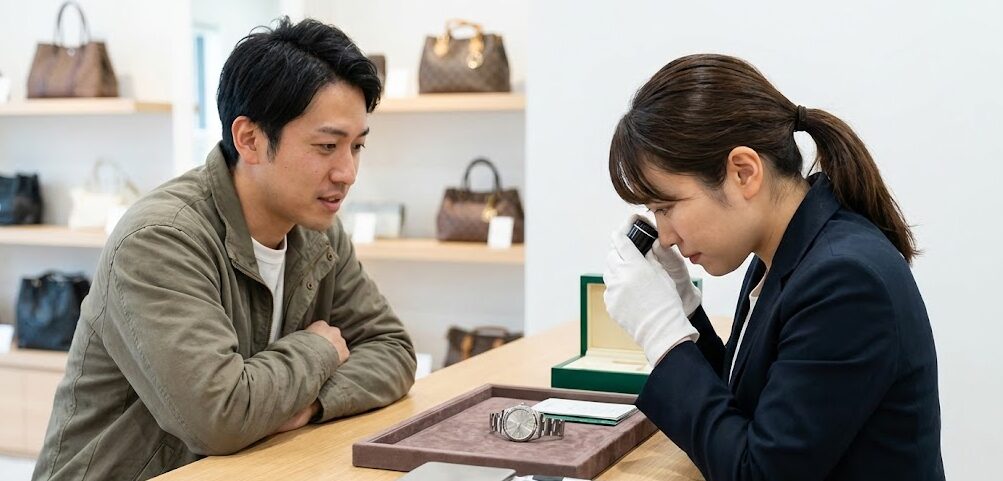ロレックスのオイスターパーペチュアル 買取店での査定と鑑定のポイント